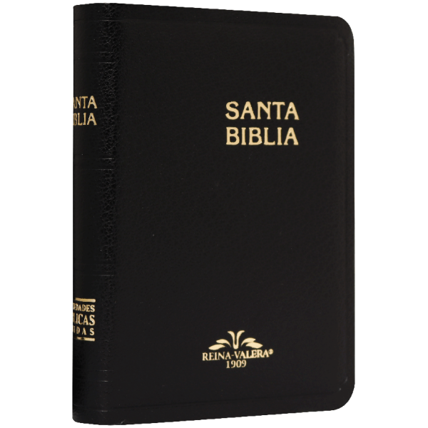 Biblia Rv09 Bolsillo Imitación Piel Negro - Image 6