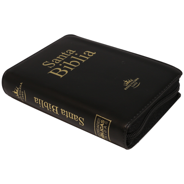 Biblia De Bolsillo Letra Gigante Rvr1960 Imitación Negro - Image 4