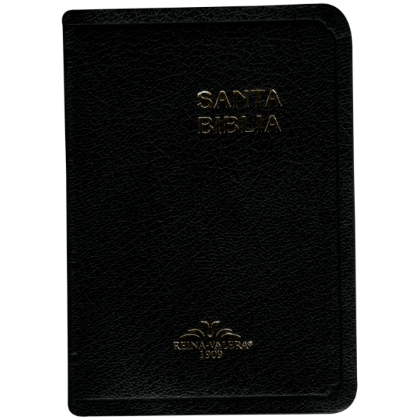 Biblia Rv09 Bolsillo Imitación Piel Negro