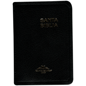 Biblia Rv09 Bolsillo Imitación Piel Negro