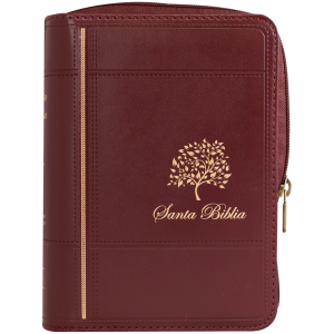 Biblia Rvr60, Bolsillo, Imitación Piel, Borgoña