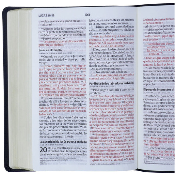 NVI Biblia Letra Gigante Negro, Piel Fabricada. - Image 6