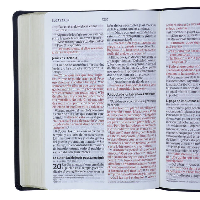 NVI Biblia Letra Gigante Negro, Piel Fabricada.