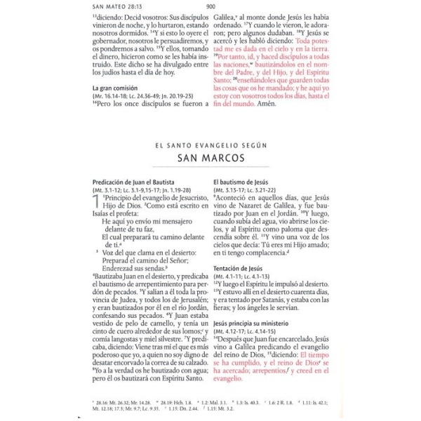 Biblia RVR1960 Lt Grande Tapa Dura Rosada Con Flores Manual - Image 5