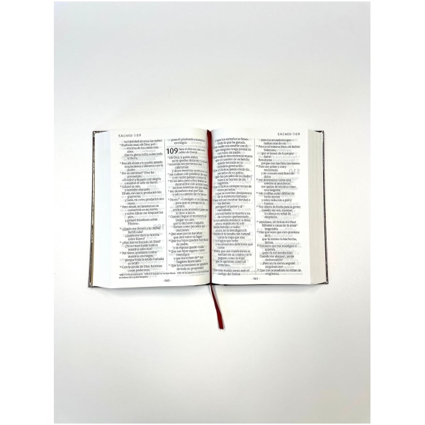 Biblia Ntv Letra Súper Gigante Tapa dura vino con índice - Image 4
