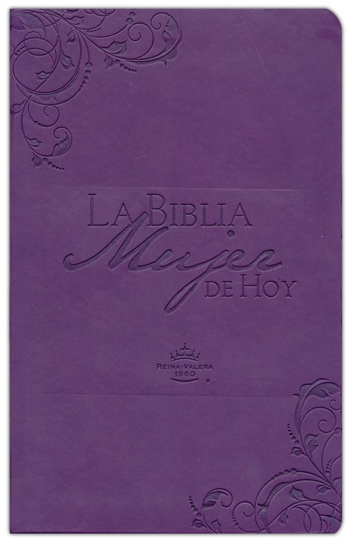 La Biblia Mujer De Hoy Piel Especial Púrpura RVR1960 - Image 5