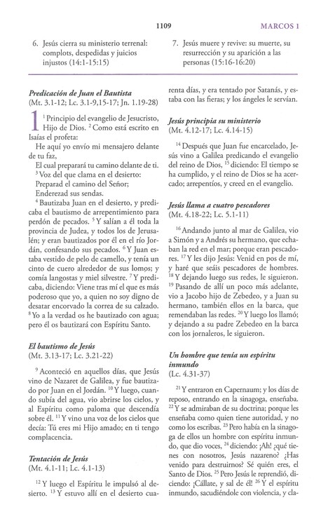 La Biblia Mujer De Hoy Piel Especial Púrpura RVR1960 - Image 3