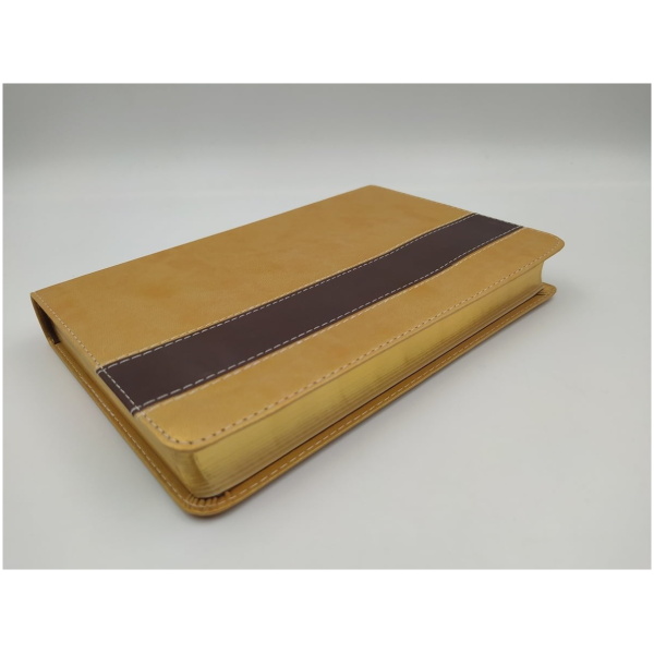 Biblia Ed Especial Referencias Rvr1960 Oro/marrón, Imit Piel - Image 2