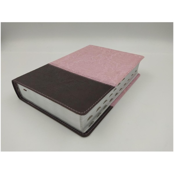 Biblia Ntv Edicion Personal Letra Grande rosa café 10pt - Image 3