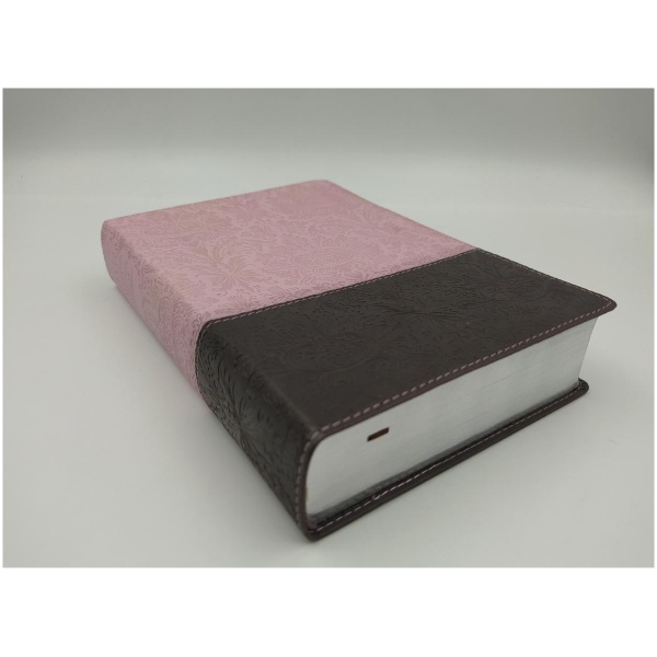Biblia Ntv Edicion Personal Letra Grande rosa café 10pt - Image 2