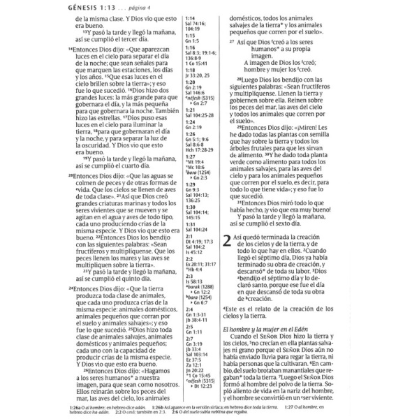 Santa Biblia Ntv Edición Zíper Con Referencias Letra Grande - Image 8