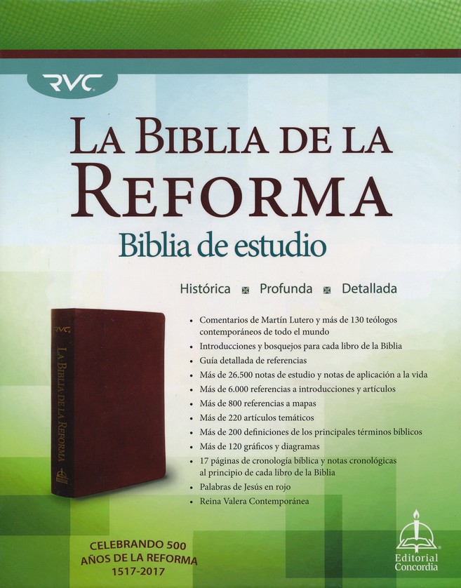 La Biblia de la Reforma, piel marrón RVC - Image 4