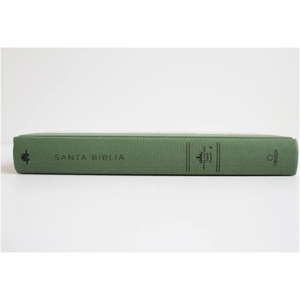 Biblia RVR1960 Lt Grande Manual Tapa Dura Verde 10.5pt - Image 4