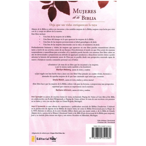 Mujeres De La Biblia: Un Devocional De Estudio Para Un Año.. - Image 2