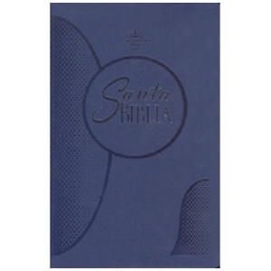 Biblia Mediana RV60 Letra Grande Azul Rvr065clgpjr