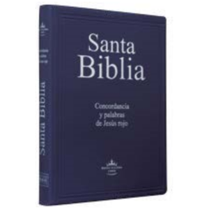 Biblia RVR60 gigante vinil letra grande azul RVR082CLGIPJR