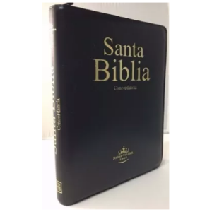 Biblia Rvr1960 Letra Gigante Imitación Piel Negro