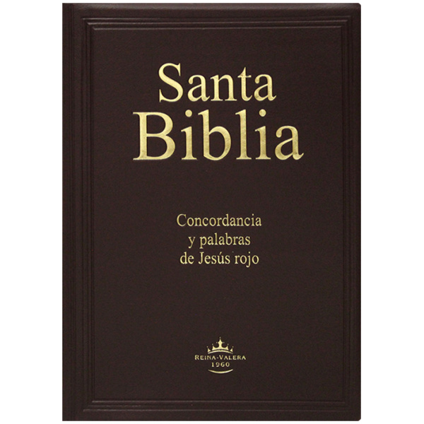 Biblia Rvr1960 Concordancia Letra Gigante Color Vino