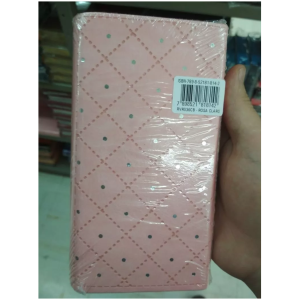 Biblia Rvr1960 Agenda Rosa Claro Con Broche - Image 2