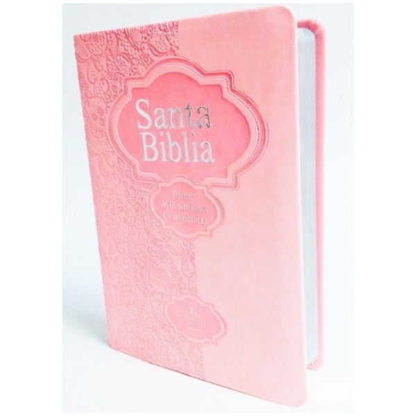 Biblia RV60 chica rosa fuente de bendiciones RVR046CLMFB - Image 2