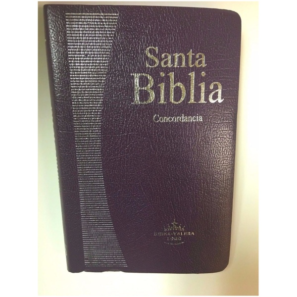Biblia Económica Manual Rvr1960 Imitación Piel Color Morado