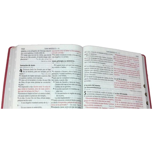 Biblia Letra Supergigante Rvr1960 Rosa Con Índice - Image 4