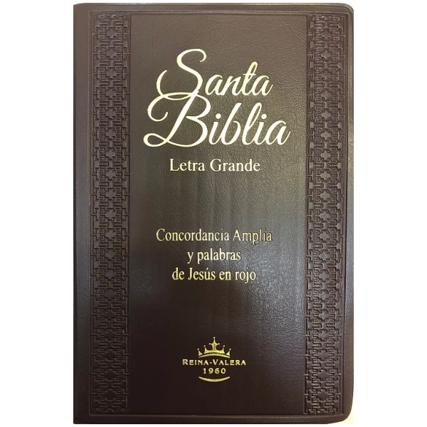 Biblia RVR60 Vinil Vino Indice Corcordancia