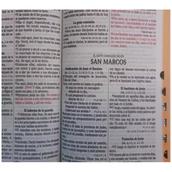Biblia RVR60 Gris Azul Marino Cierre índice - Image 3