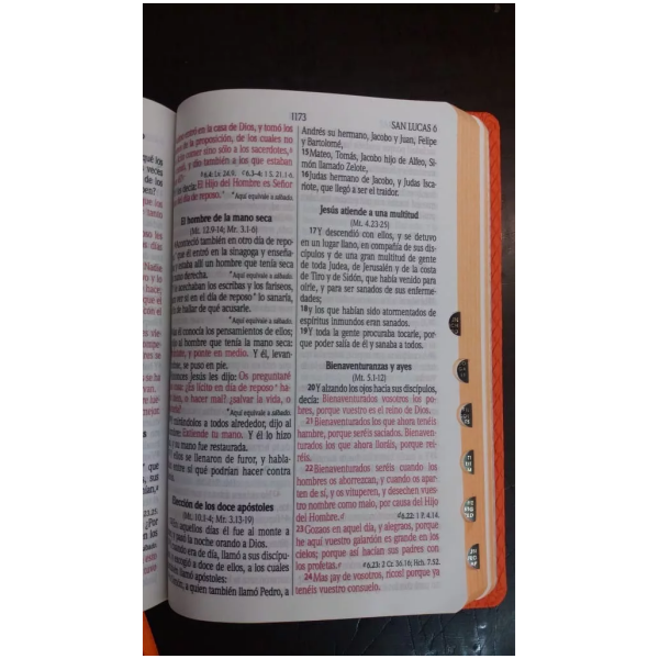 Biblia RVR60 Fucsia Rosa Pastel Cierre índice - Image 3