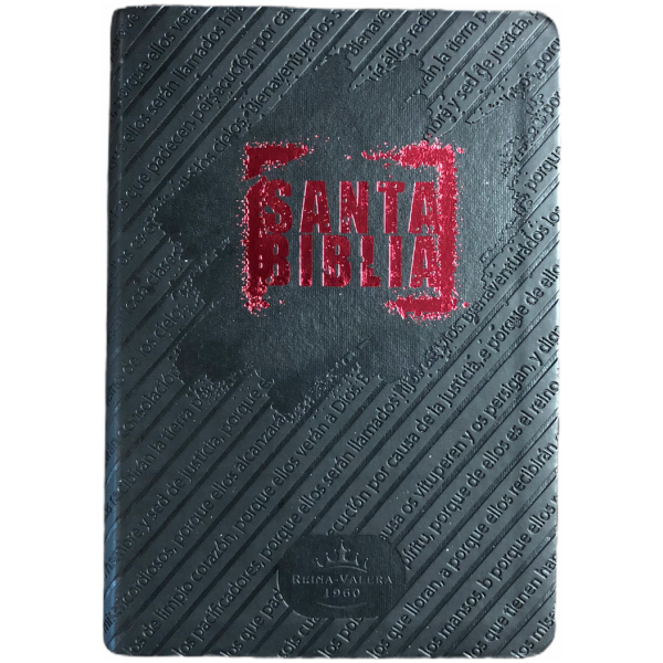 Biblia Fuente de Bendiciones Compacta RV1960 Negro índice