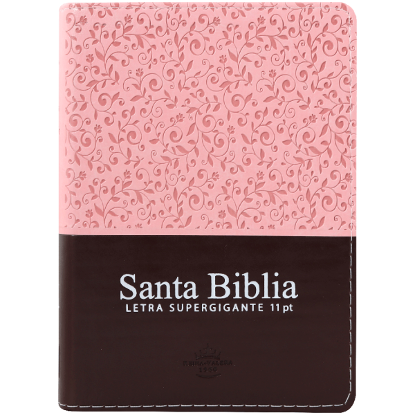 Biblia RVR 1960 Letra 11 pt Rosa Canto Floreado RVR046cLSGiPJRTI - Image 7