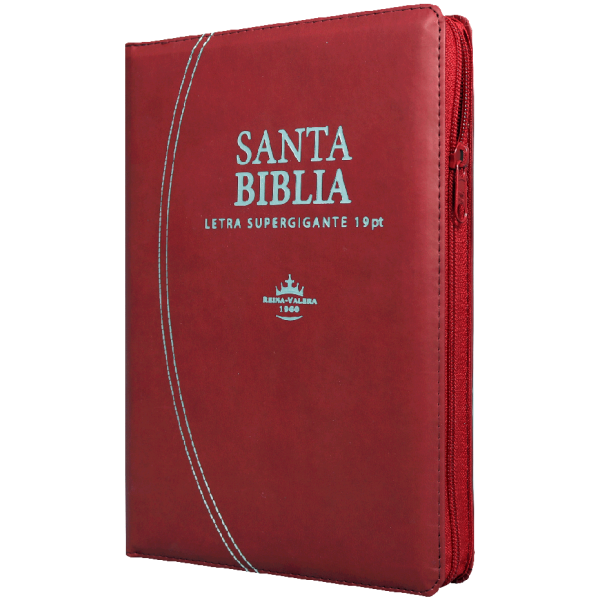 Biblia RVR1960 Letra Supergigante Rojo