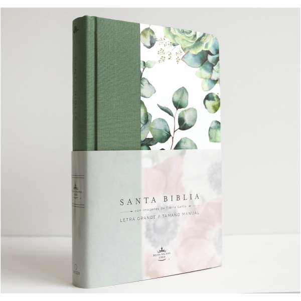 Biblia RVR1960 Lt Grande Manual Tapa Dura Verde 10.5pt - Image 6