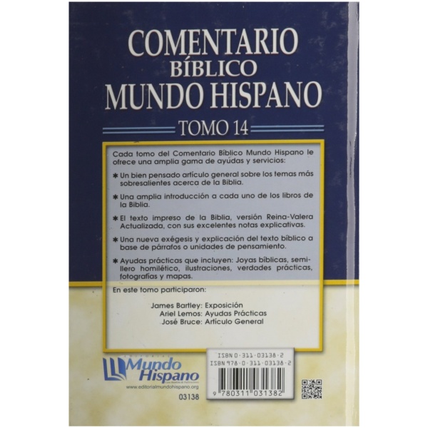 Comentario Mundo Hispano Tomo 14 Mateo - Image 2