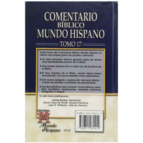 Comentario Bíblico Mundo Hispano - Juan Tomo 17 - Image 2