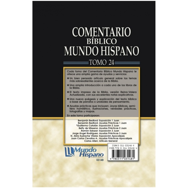 Comentario Mundo Hispano 1-3 Juan, Apocalipsis - Image 2