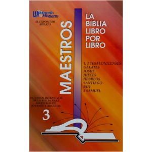La Biblia Libro Por Libro: Maestros, Jovenes y Adultos Libro 3