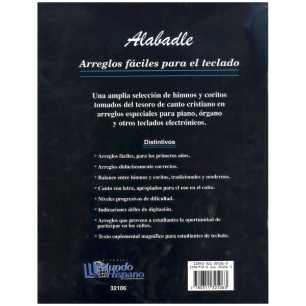 Alabadle: Arreglos Faciles Para El Teclado - Image 2