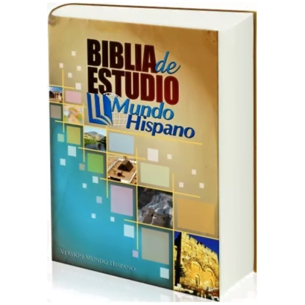 Biblia De Estudio Rvc, Mundo Hispano, Tapa Dura
