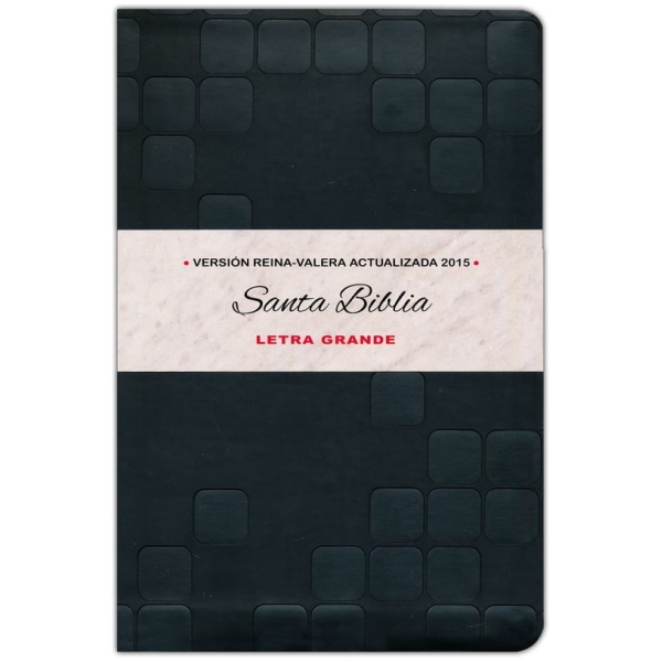 Biblia Letra Grande Rva2015, Imitación Piel, Color Negro - Image 4