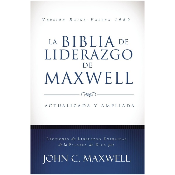Biblia del liderazgo Maxwell Tapa dura