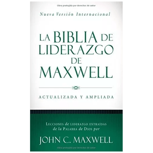 Biblia De Liderazgo De Maxwell Nvi, Tapa Dura