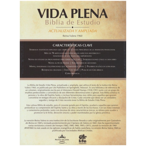 Biblia RVR60 Vida Plena ampliada piel negra - Image 5