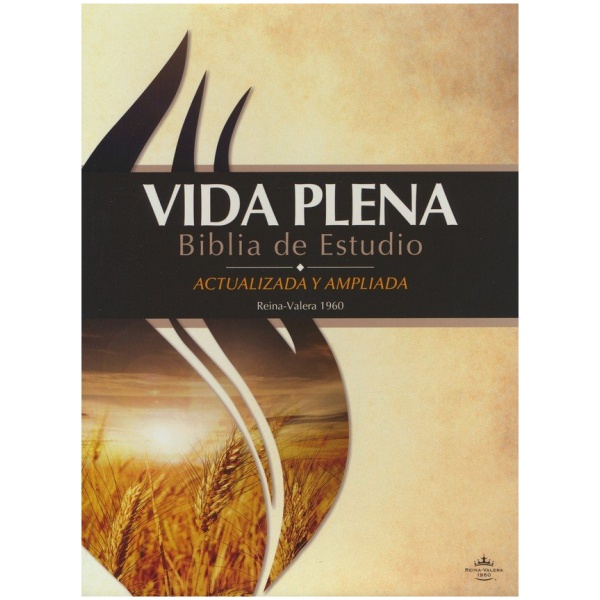 Biblia RVR60 Vida Plena ampliada piel negra
