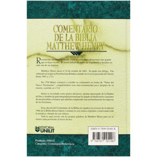 Comentario De La Biblia Matthew Henry - Image 3