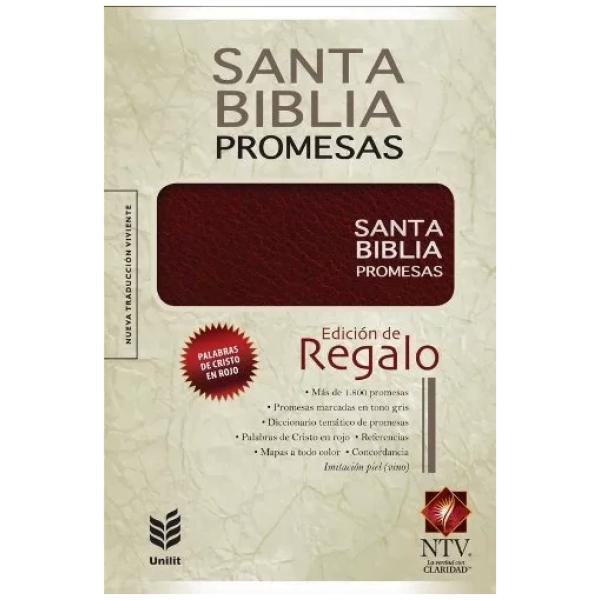 Santa Biblia Promesas-ntv-regalo