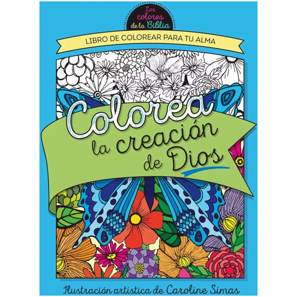 Colorea La Creación De Dios: Libro De Colorear Para Adultos