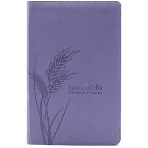 Biblia de Promesas RV1960 Manual Letra Grande Cierre Lavanda