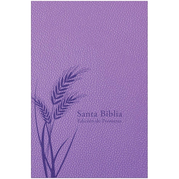 RVR60 Biblia de Promesas Tamaño Manual Edición Lavanda con Cierre