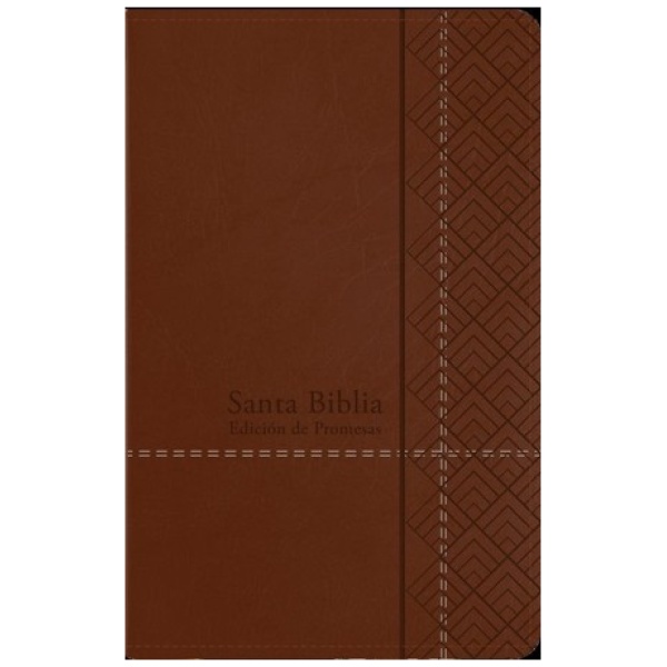 Biblia RVR1960 de Promesas Café Manual índice 12pt